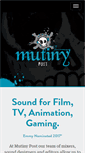 Mobile Screenshot of mutinypost.com